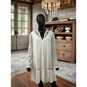 J. Gee Women's crochet lace boho chiffon Size M‎